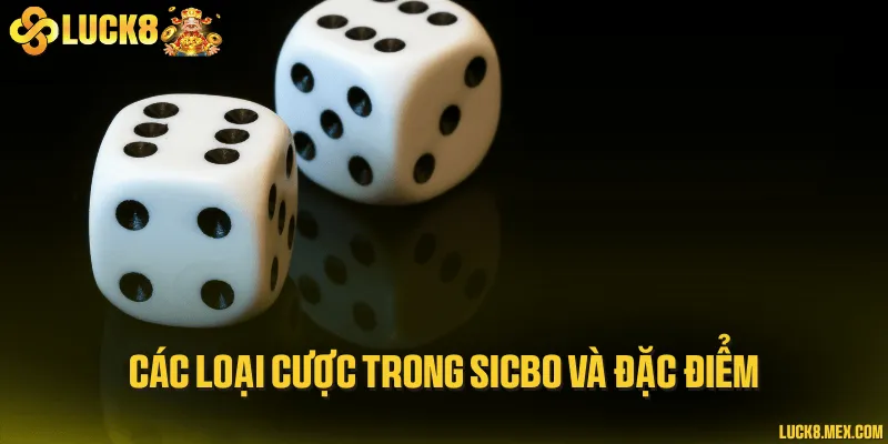 Các loại cược trong sicbo và đặc điểm