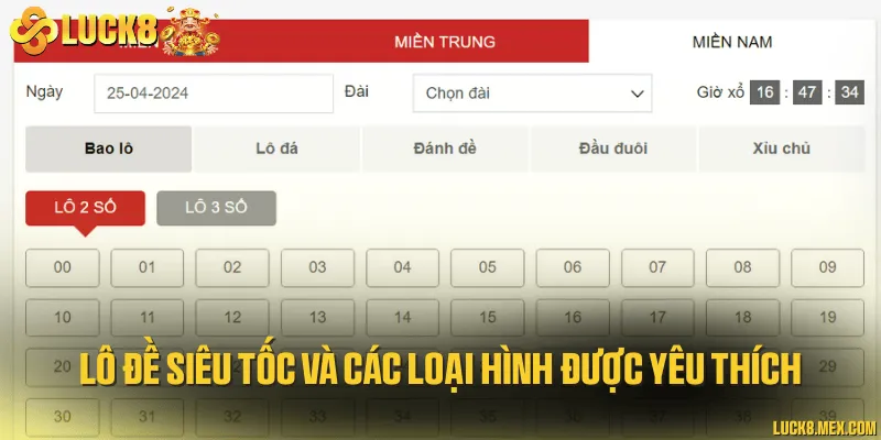 Lô đề siêu tốc và các loại hình được yêu thích