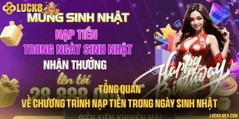 Nạp Tiền Trong Ngày Sinh Nhật – Chính Sách Tri Ân Khách Hàng Tổng quan về chương trình nạp tiền trong ngày sinh nhật